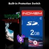 INDMEM SD Card 2GB Class 4 Compatible SLC Flash Memory