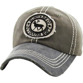 KBETHOS KBVT-756 OLV Outdoor Hunting Fishing Tactical Distressed Baseball Cap Dad Hats Adjustable Unisex