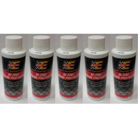 Engine Pro (5) Engine Pro 40-1900 HI-ZINC ZDDP Plus 4oz Protective Engine Oil Zinc Additive