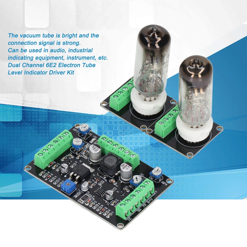 Vacuum Tube Driver Board Drive Module Dual Channel Level Indicator