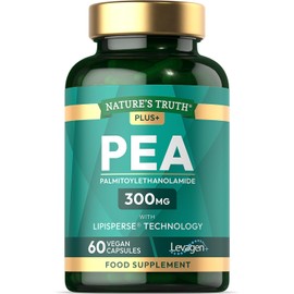 Palmitoylethanolamide Pea | Levagen Plus Pea 300mg | 60 Vegan Capsules | by Nature's Truth