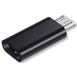 Audiofan type-C to MicroUSB Adapter Black Type-C Female to MicroUSB Male