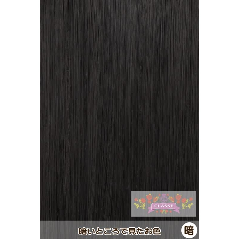 CLASSE PRO Cosplay Wig, Natural Short, Black 07