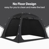 EighteenTek Bed Tent Full Size Bed Canopy, Light Reducing Sleeping