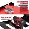 Spampur Power Tool Organizer Wall Mount with 4-Outlet Power Strip,