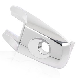 GRAND ORANGE Front Driver Chrome Exterior Door Handle Lock Cylinder Cap Compatible with Ford Explorer 2011 2012 2013 2014 2015 2016 2017 2018 2019 BA1Z-78218A14-A