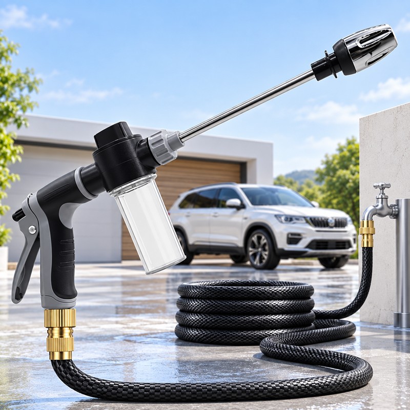 Garden Hose Spray Gun for Car Washing – Shower Spray