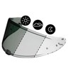 HJ-31 Shield Photochromic Replacement Visor for i10 and i70 Motorcycle Helmets (Clear/Smoke)
