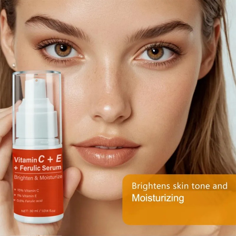 Suero Facial Vitamina C E Y Ácido Ferúlico 30 Ml