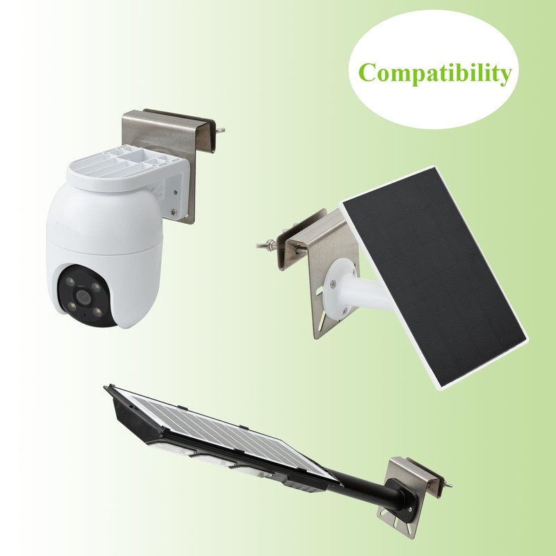 Lighfast Gutter Mount Bracket Compatible with Eufy SoloCam S340/S330/E30, No