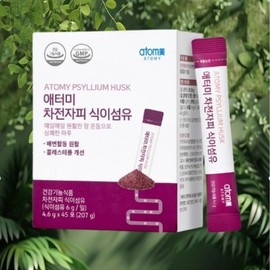 Atomy [Atomy] Psyllium husk dietary fiber (45 packets, 15-day supply) / [애터미] 차전자피 식이섬유 (45포, 15일분)