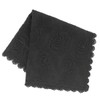 [ANNA SUI] Anna Sui 001199-0001-03 Lace Handkerchief, Rose Embroidery, Black,