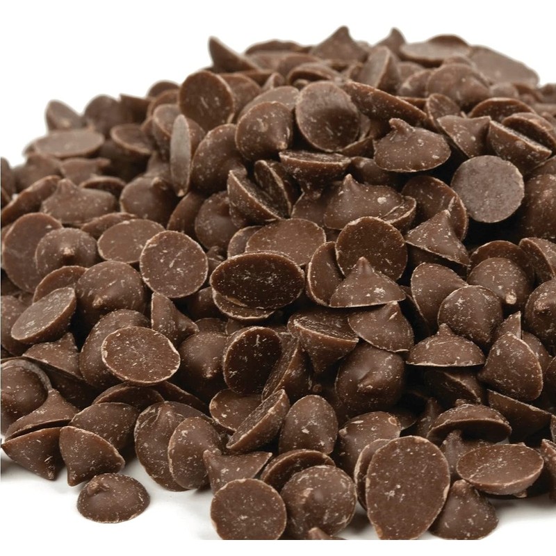 Carob Chips - Sugar Sweetened - 3 Lb Tub (3