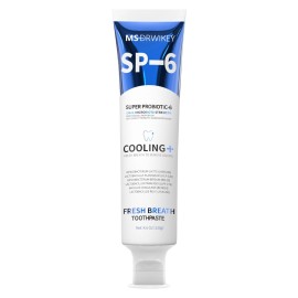 MSDRWIKEY 1-Pack MSDRWIKEY SP-6 Probiotic Toothpaste, 4.6oz - Summer Cool Daily Oral Care