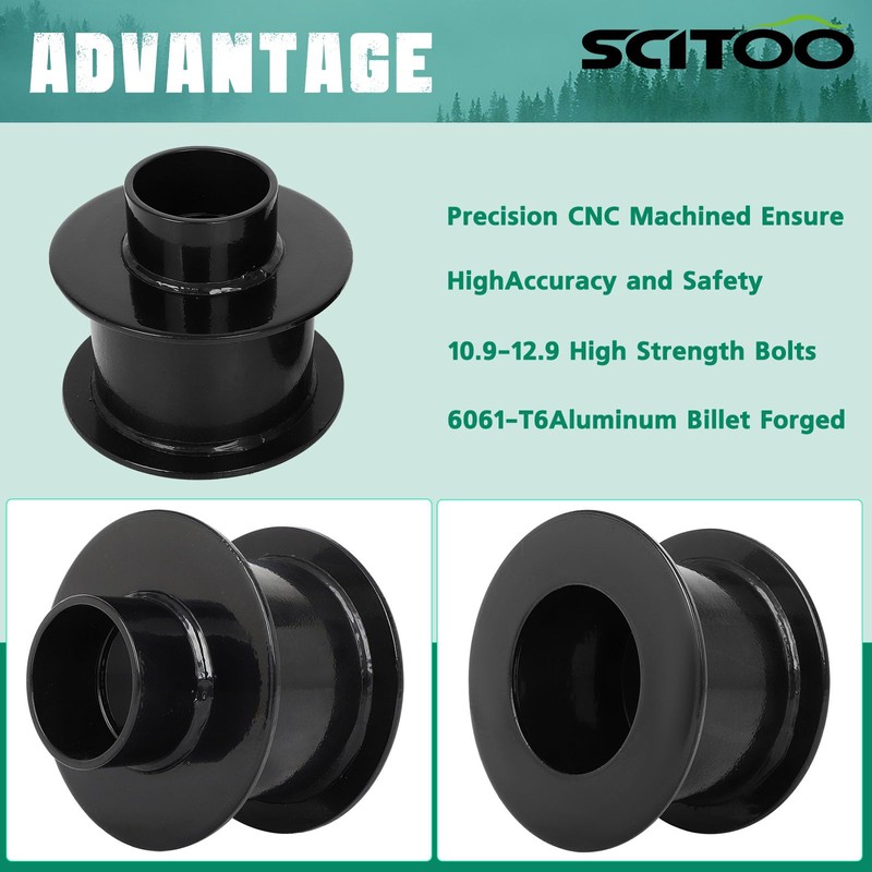 SCITOO 3.5" Front Lift Leveling Kit Fit for Ford for