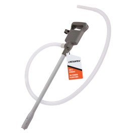 Deway Automatic Fuel Transfer Pump, Powerful AA Battery Powered with USB-C Power Option, 51" Extra Long Hose Fits All Size Cans, Portable Liquid Pump Transfers at 3.8 Gal/Minute