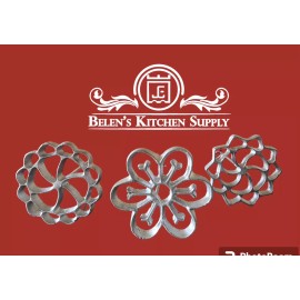 Made In Mexico Moldes Para Buñuelos Set De 3 Combo Made In Mexico 🇲🇽