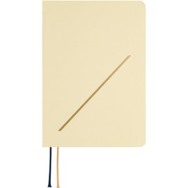 Hobonichi Techo 2024 HON A5 [English/Daily Weekly Monthly Planner/A5 Size/January Start] Slash (Ivory)