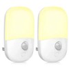 MAZ-TEK Plug In Motion Activated Detector Sensor LED Indoor Night