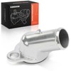 A-Premium Engine Coolant Thermostat Housing Water Outlet [45° Angle] Compatible