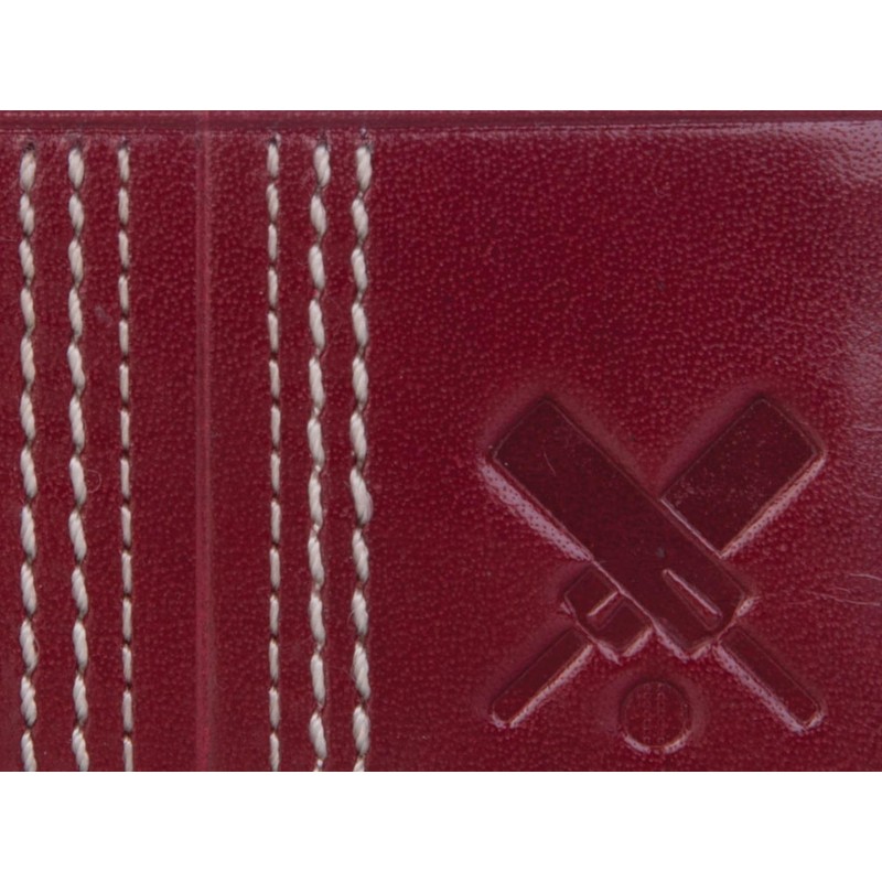 Mala Leather Edgbaston Cricket Ball Soft Leather RFID Card Holder