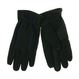 ISO Isotoner Men's Gloves SmarTouch Tech Stretch Blue Stitch Large