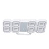 3D LED Digital Clock Time Temperature Display Night Light Alarm