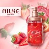 AILKE strawberry Bathing Extract Skin Whitening Body Wash Liqud soap