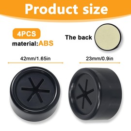 OUDQFCJ Pack of 4 Towel Rails - Camping Accessories without Drilling, Must Have Camping Gadgets, Kitchen Accessories, Caravan and Motorhome Accessories, Practical Gadgets for Home and Kitchen