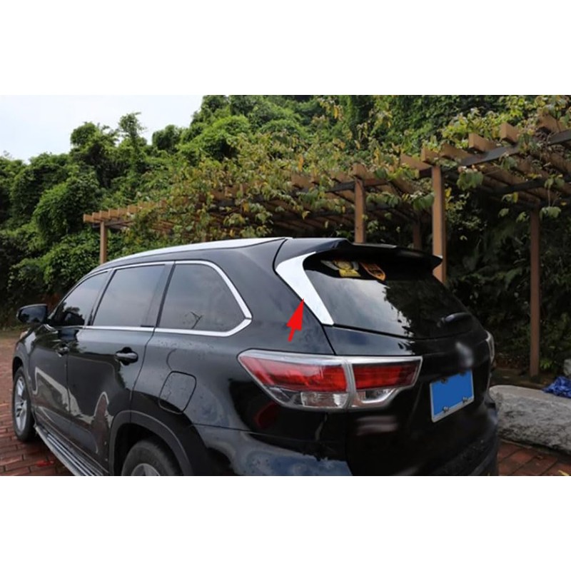 ANUNFRRE Car Accessories Fit for Toyota Highlander ABS 2014 2015