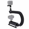 PULUZ U-Shaped Portable Handheld Camera Holder Video Handle DV Bracket