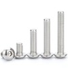 M6-1.0 x 20MM Button Head Socket Cap Bolts Screws, 304