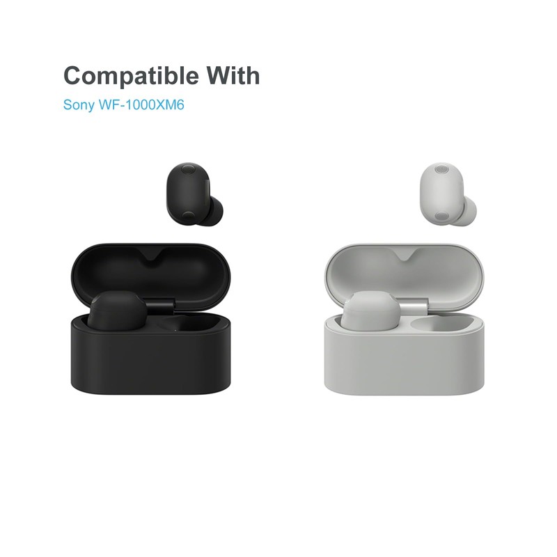 Klowcok Memory Foam Ear Tips Replacement for Sony WF-1000XM6 Earbuds,