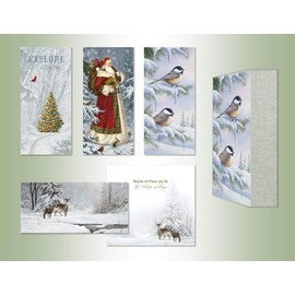 Performing Arts LPG Greetings Card, Woodland Christmas Long Keepsake Box (0754576871112)