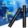 3Pcs Aquarium Thermometer Strip Fish Tank Thermometer Sticker Glass Container