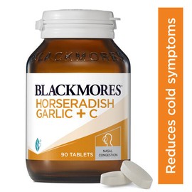 Blackmores Horseradish Garlic + C 90 Tablets