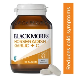 Blackmores Horseradish Garlic + C 90 Tablets