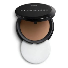 Cyzone Polvos Compactos Studio Look Alta Cobertura Waffle Tono Del Maquillaje Wffle