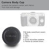 Camera Housing and Rear Lens Caps, Compatible with PQ/Q10/Q7/Q-S1 Mirrorless