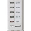 Woods 59014WD In-Wall 12-Hour Digital Countdown Timer, White