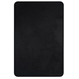 Non Slip Car Dashboard Mat PU Magic Car Pad,Multifunctional Fixate Anti Slip Grip Mat for Cell Phone Sunglasses Keys,Heat Resistant,Leave no Residue,Mesh Texture 27 x 15cm (Black)