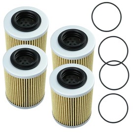 MooLang 4pcs Oil Filter for CFMOTO CForce ZForce UForce 400 500 600 800 900 950 1000 UTV ATV, Replace Part# 0800-011300 0800-011300-0004 0800-011300-0030