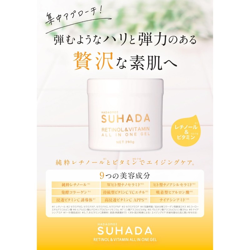 ABEL HADAOMOI SUHADA RETINOL & VITAMIN ALL IN ONE GEL