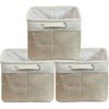 Simple Houseware Large Decorative Fabric Storage Bin Basket for Nursery,