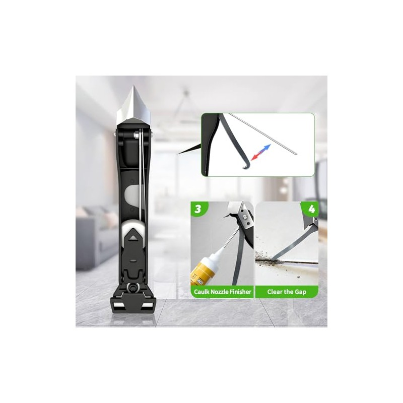 Caulking Tool 6 in 1 Sealant Finishing Tool & Grout