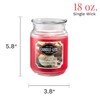 Candle-lite Scented, Apple Cinnamon Crisp Fragrance, One 18 oz. Single-Wick