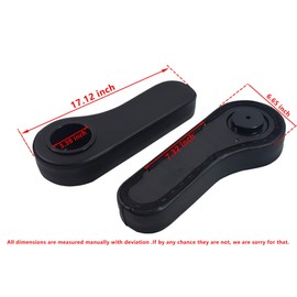 NOKINS Golf Cart Armrest with Cup Holder, Add Conjoined Support, Sturdy Without Tilting, No Drilling, for Club Car EzGo Yamaha Rear Seat Kit