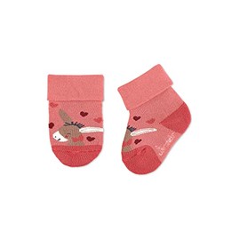 Sterntaler Baby Girl Socks Emmily, Medium red
