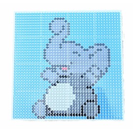 Happy Price Toys Midi 5 mm Ironing Beads Pin Plate Sets (4 XL Pegboards)