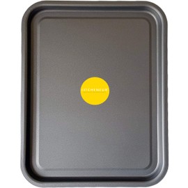 3-Pack - Essentials 38cm & 35cm Baking Tray Set Tray/Pan, Non-Stick, Multi-Pack Set Oven Trays - Dishwasher Safe and Easy Clean by KITCHENEUR®
